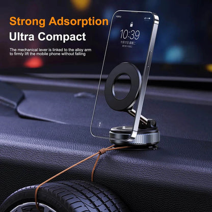 360° Foldable Magnetic Car Phone Mount